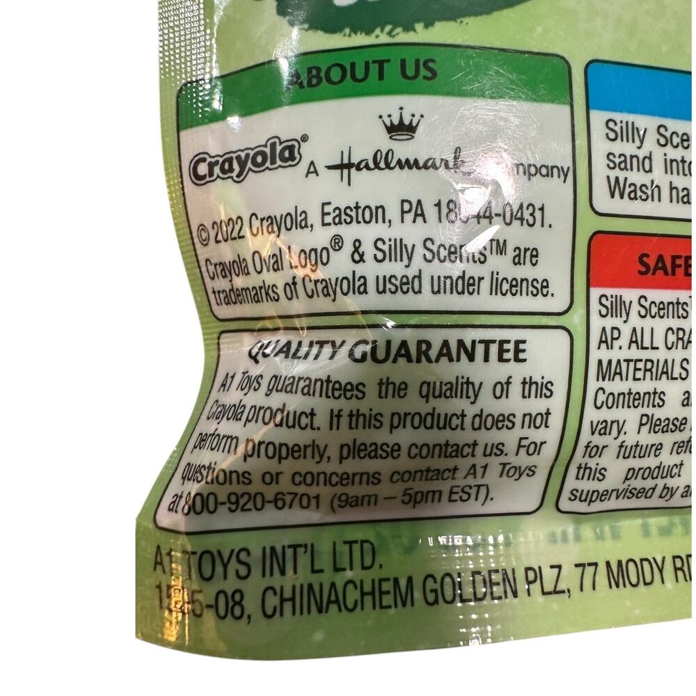 Crayola Green Apple Silly Scents Sand